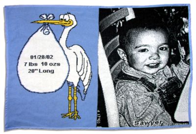 Stork Throw (30 x 40)